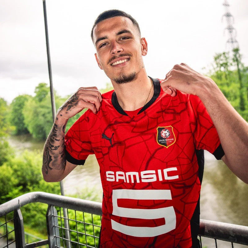 Maillot Domicile Rennes 2024-2025
