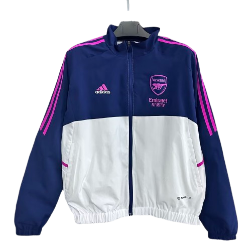 Haut de survetement bleu /rose Arsenal 2025-2026