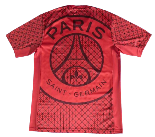 Maillot Pré-match rouge PSG 2025-2026