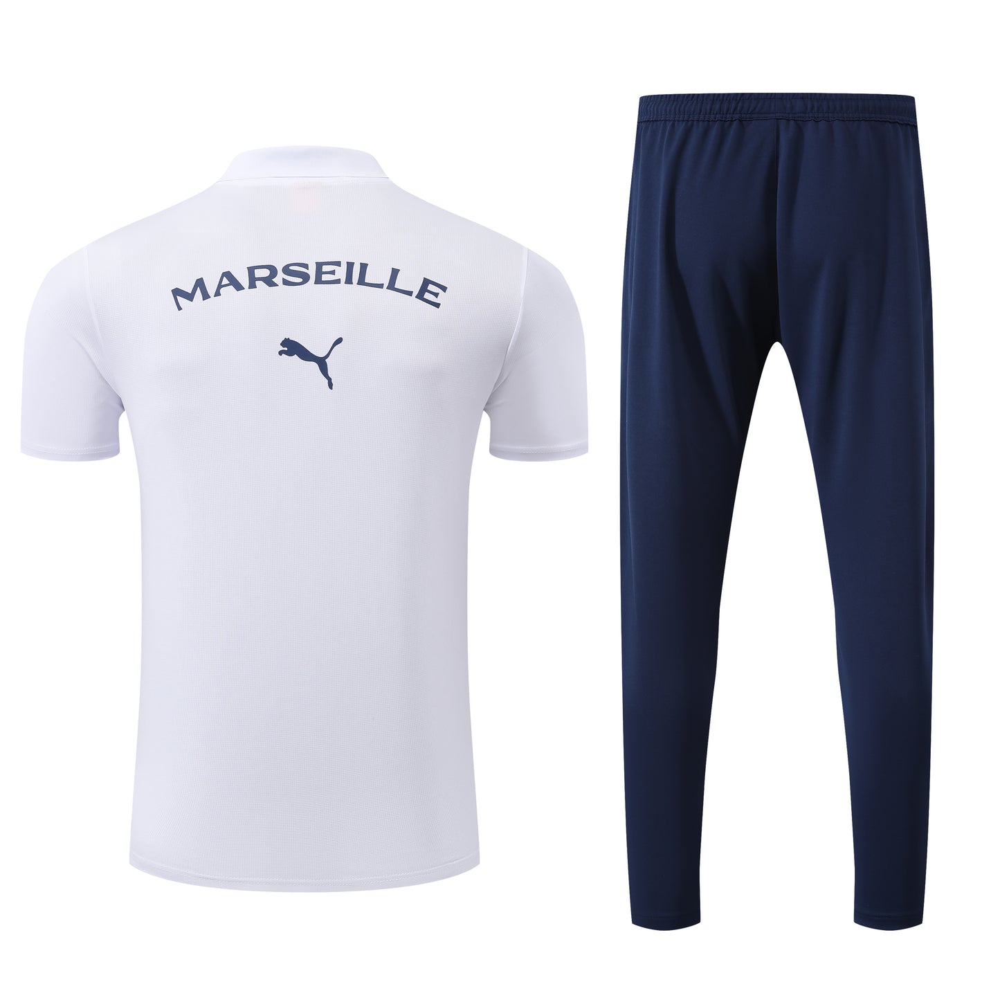 Ensemble Polo blanc Olympique de Marseille 2025-2026