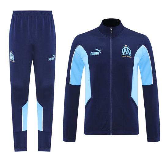Survetement bleu marine Olympique de Marseille 2025-2026