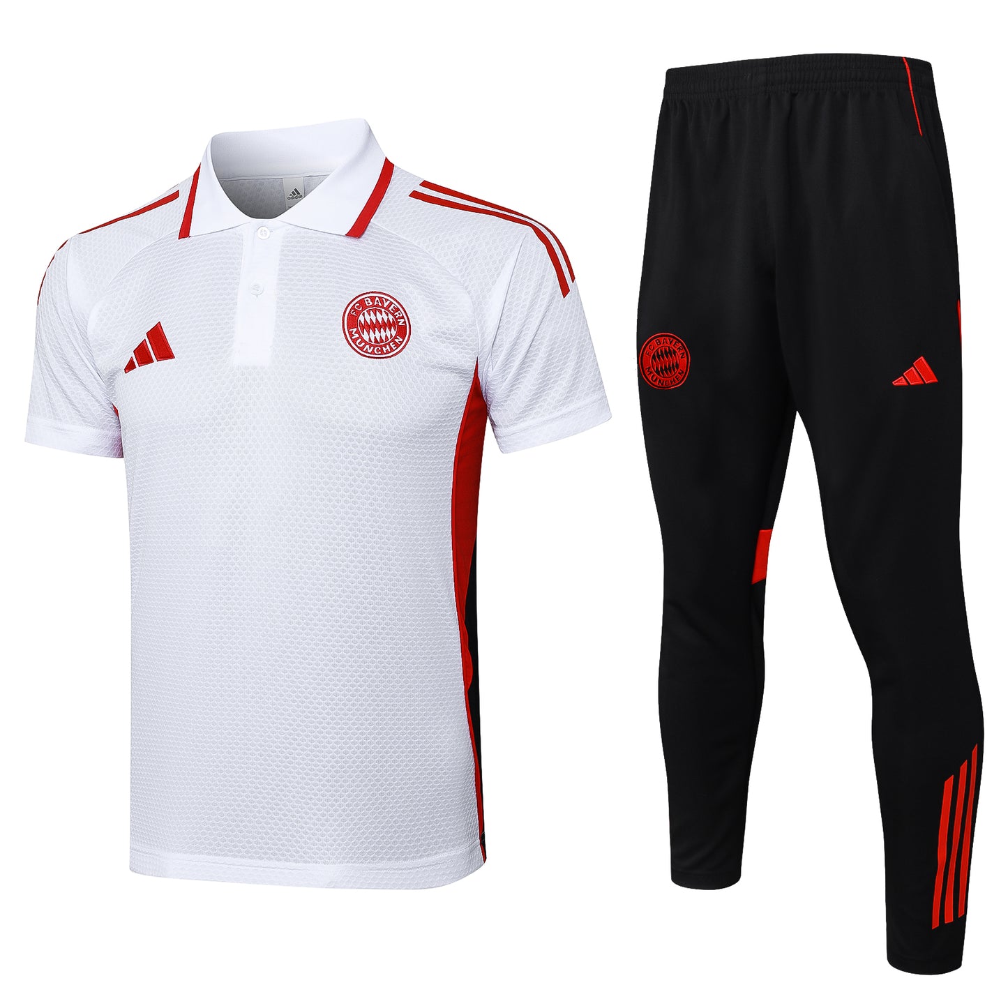 Ensemble Polo blanc Bayern Munich 2025-2026