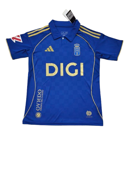 Maillot Domicile Real Oviedo 2025-2026