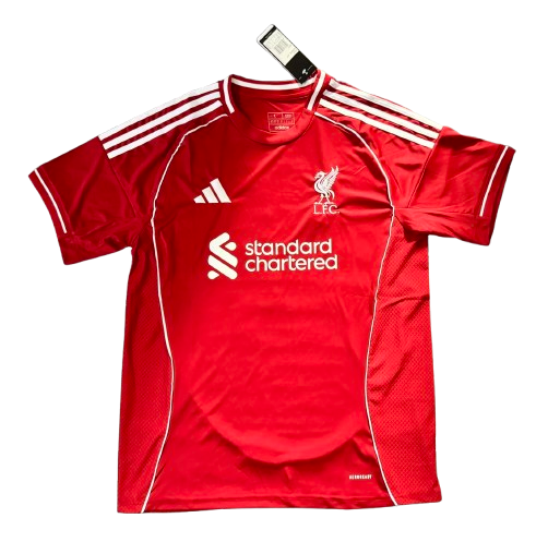 Maillot Domicile Liverpool FC 2025-2026