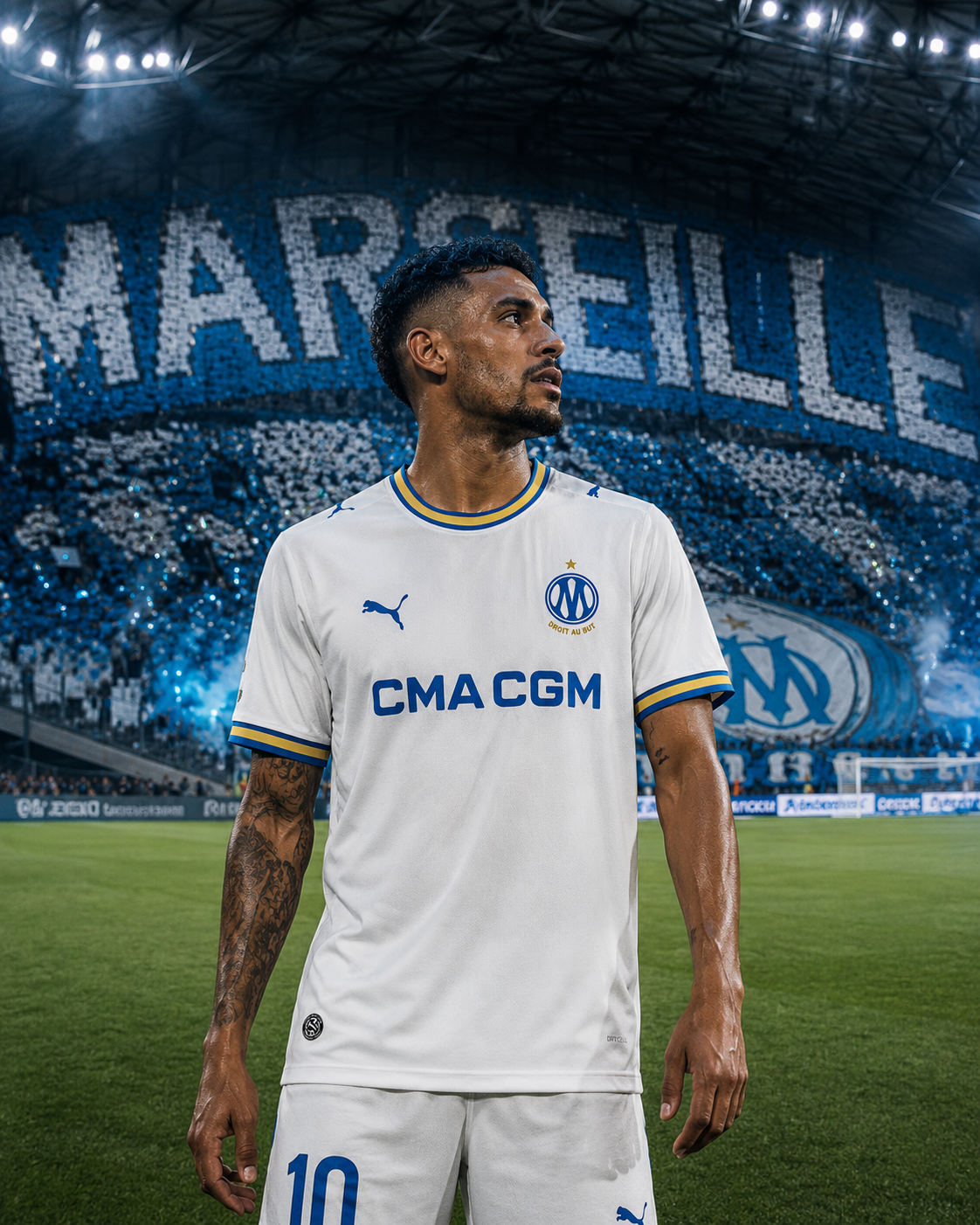 Maillot Olympique de Marseille OM Domicile 2026/2027 Blanc Puma