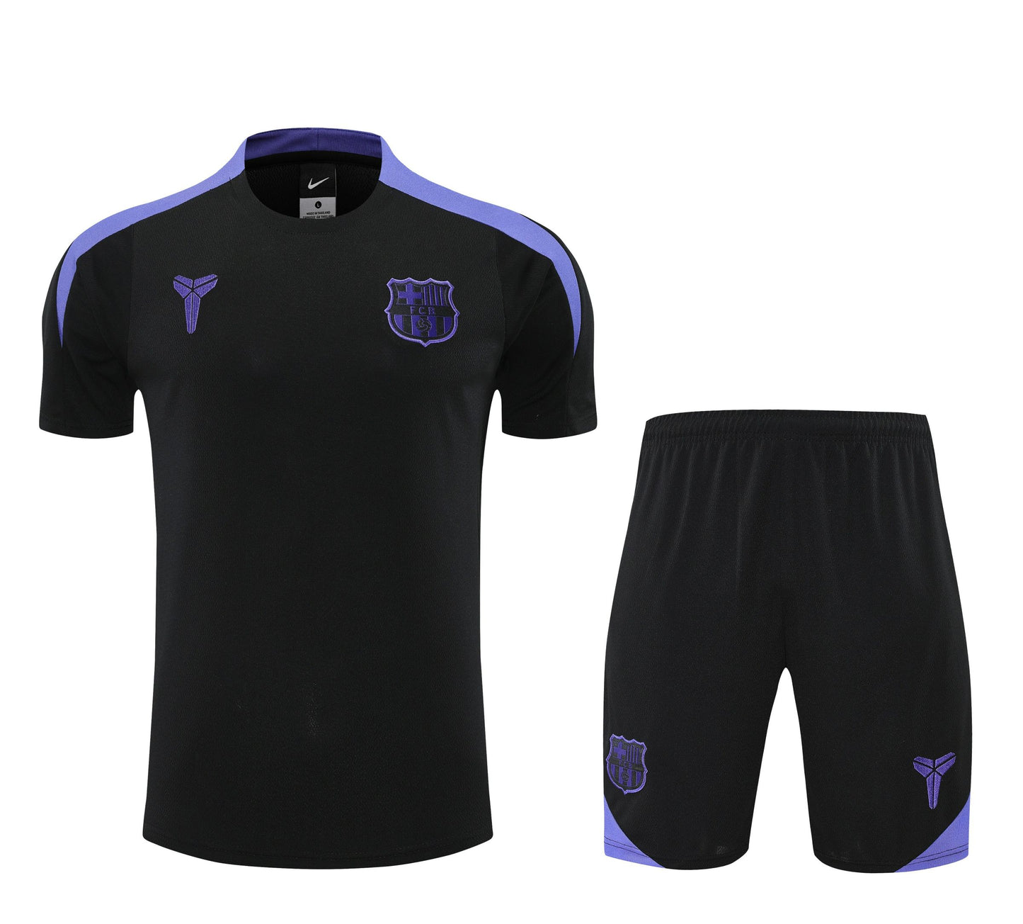 Ensemble noir T-shirt + short FC Barcelone 2025-2026