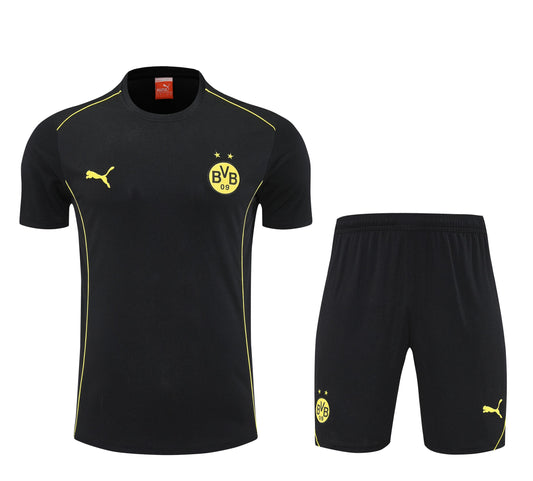Ensemble noir T-shirt + short Dortmund 2025-2026