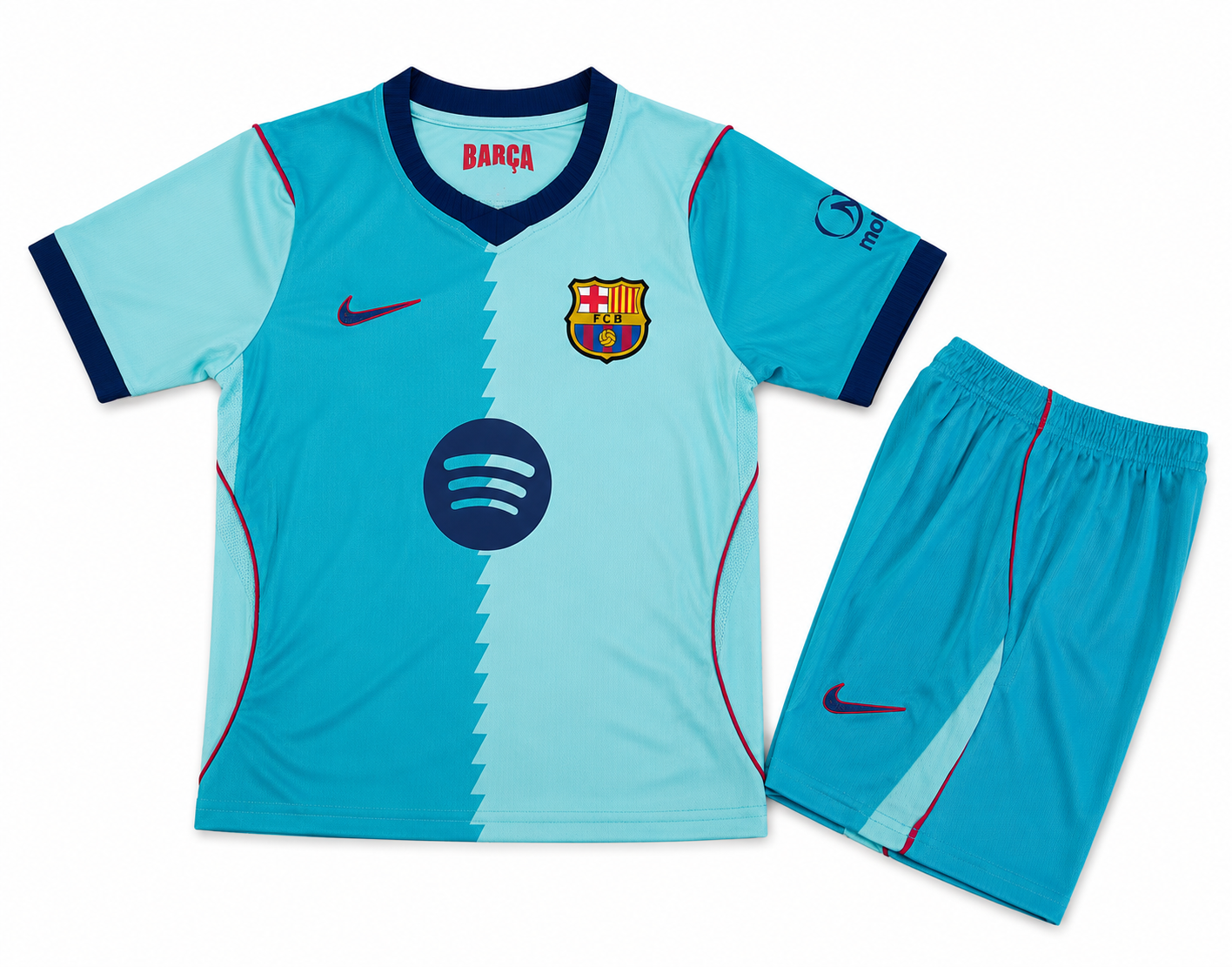 Maillot FC Barcelone Extérieur 2026/2027 Homme – Jersey Away Bleu Ciel | Tenue Football Barça Premium