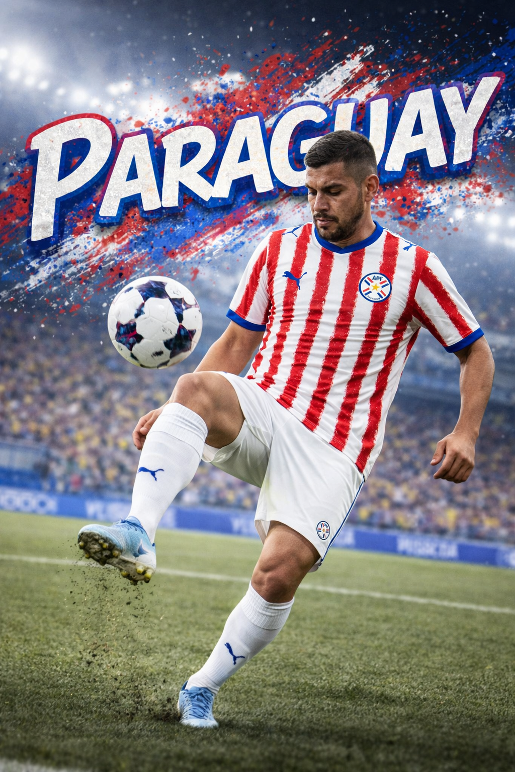Maillot Paraguay Domicile 2026-2027 🇵🇾 – Jersey Officiel Puma | FIFAFOOT