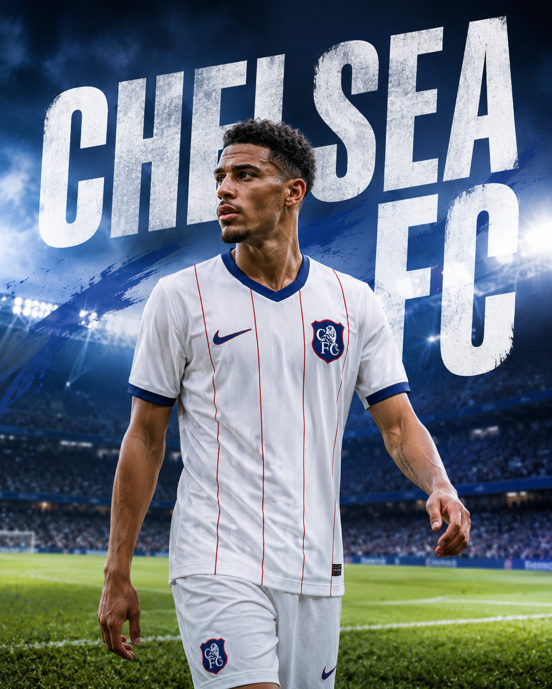 Maillot Third Chelsea FC 2026/2027 Blanc Homme – Édition Premium