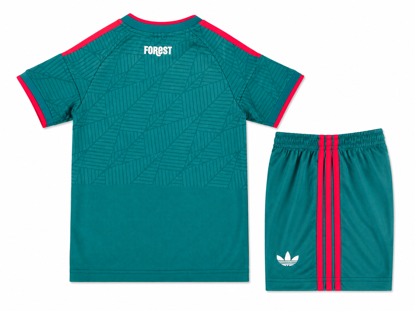 Maillot Nottingham Forest Extérieur 2026-2027 – Turquoise & Rose