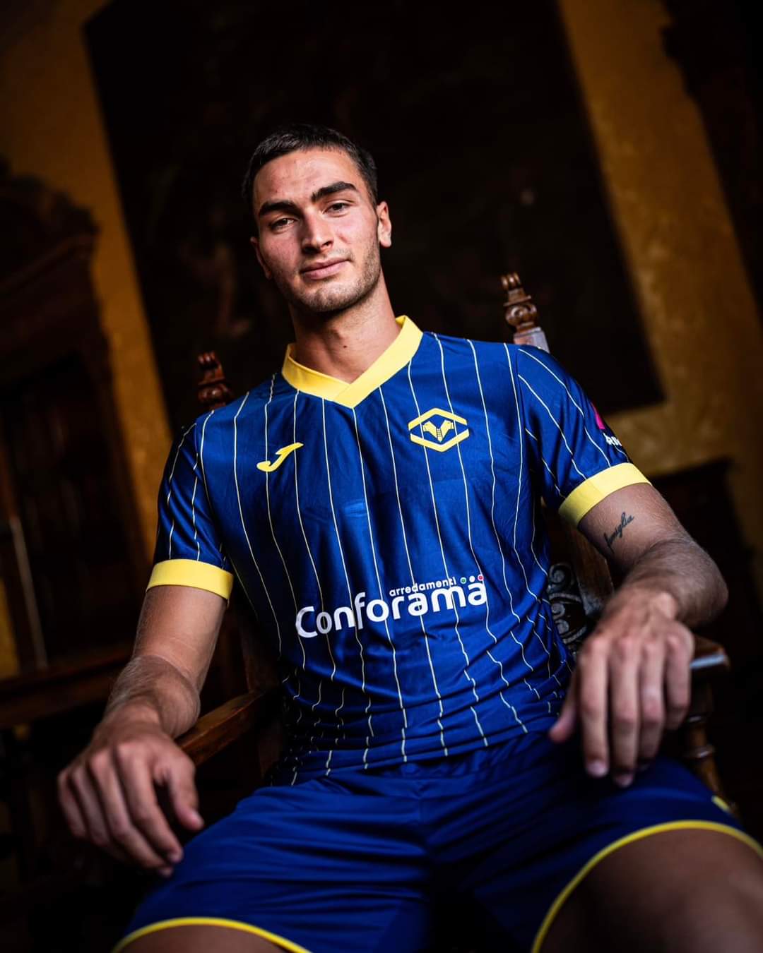 Maillot Domicile Hellas Verone 2024-2025
