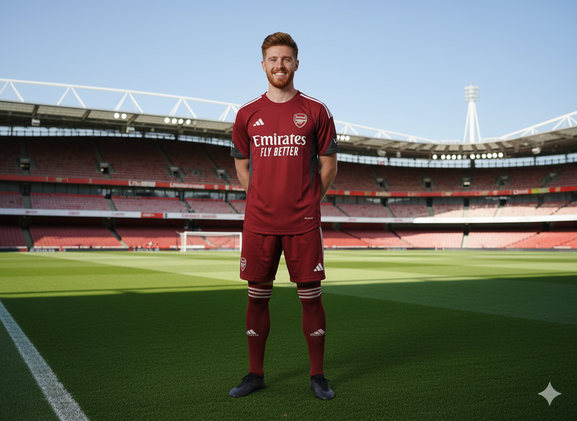 Maillot d'entrainement Arsenal édition bordeaux 2025-2026