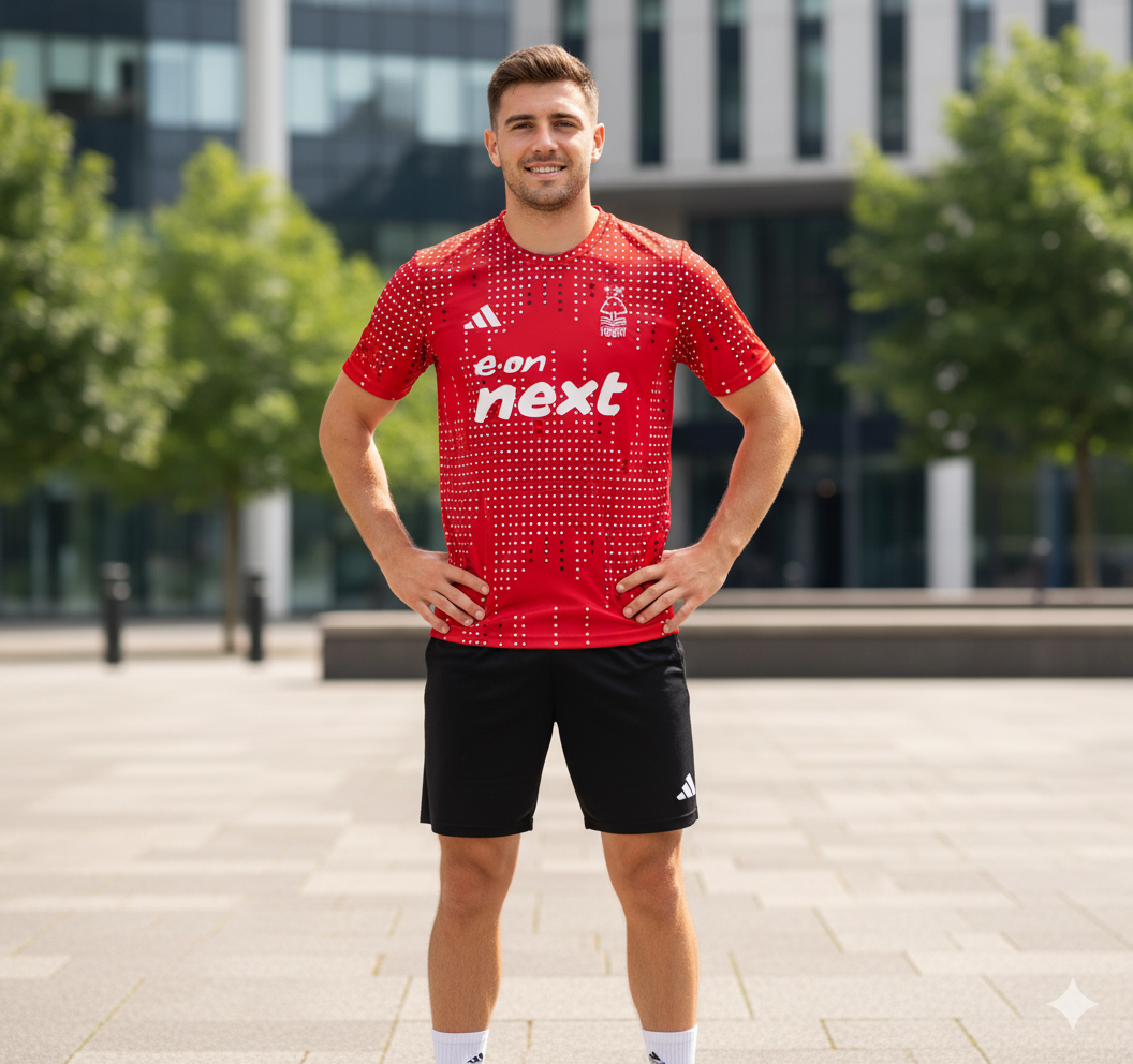 Maillot d'entrainement Nottingham Forrest 2025-2026