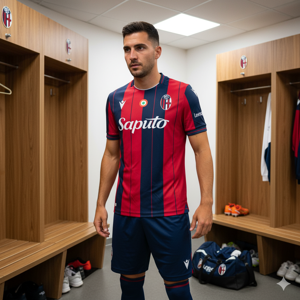 Maillot Domicile Bologna FC 2025-2026