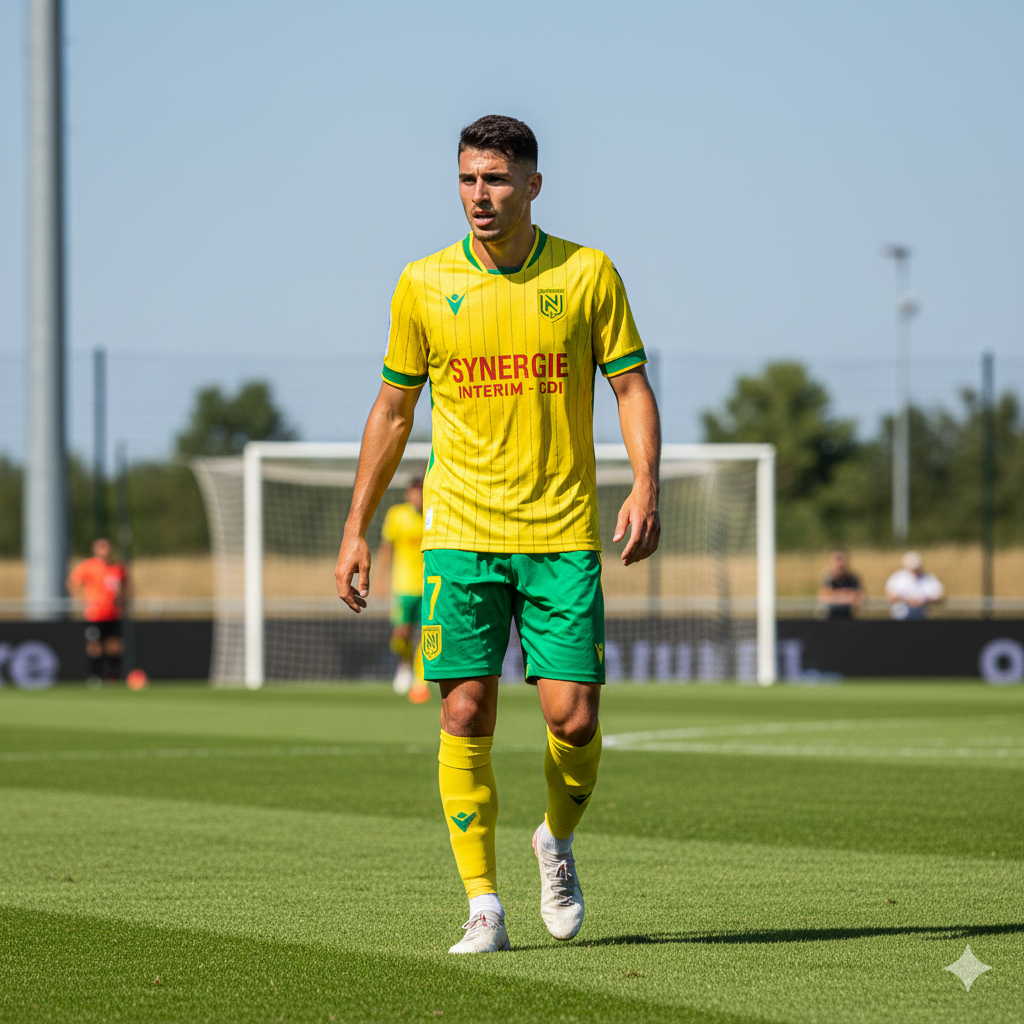 Maillot Domicile FC Nantes 2025-2026