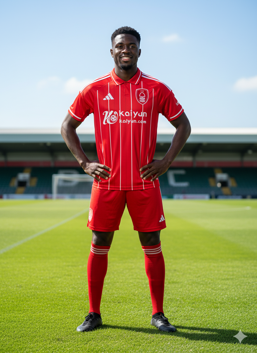 Maillot Domicile Nottingham Forrest 2025-2026