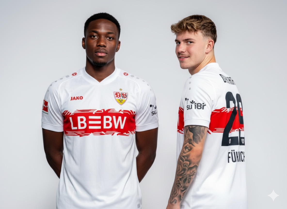 Maillot Domicile VFB Stuttgart 2025-2026