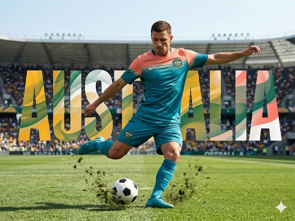Maillot Australie Extérieur 2026-2027🇦🇺 - Socceroos - Tailles S à 4XL | FIFAFOOT