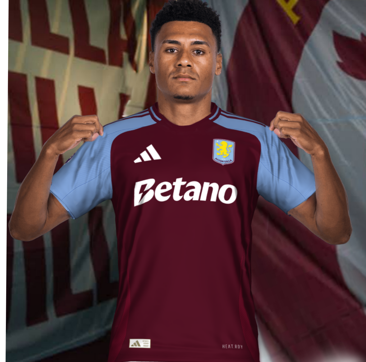 Maillot Domicile Aston Villa 2024-2025