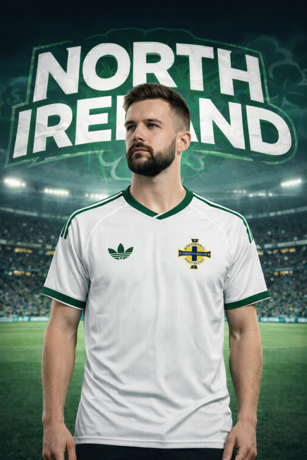Maillot Irlande du Nord Extérieur Blanc 2026/2027 🇬🇧 – Northern Ireland Jersey | FIFAFOOT (Copie)