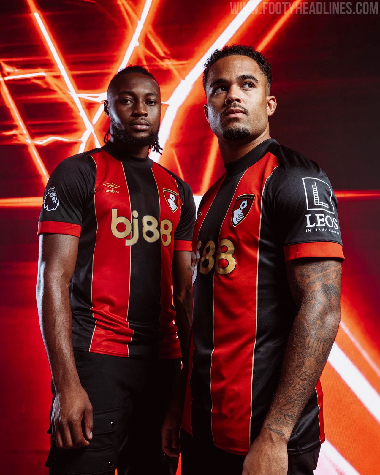 Maillot Domicile Bournemouth 2024-2025