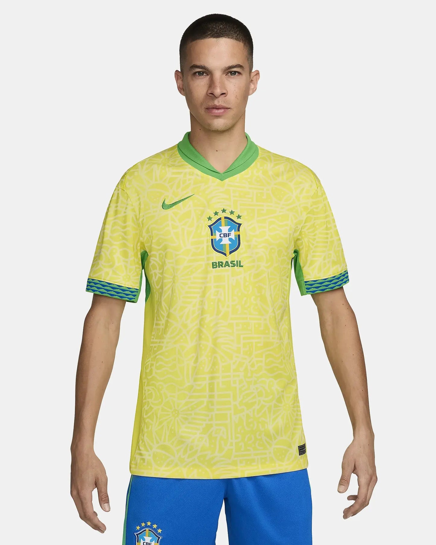 Maillot Domicile Brésil 2024-2025