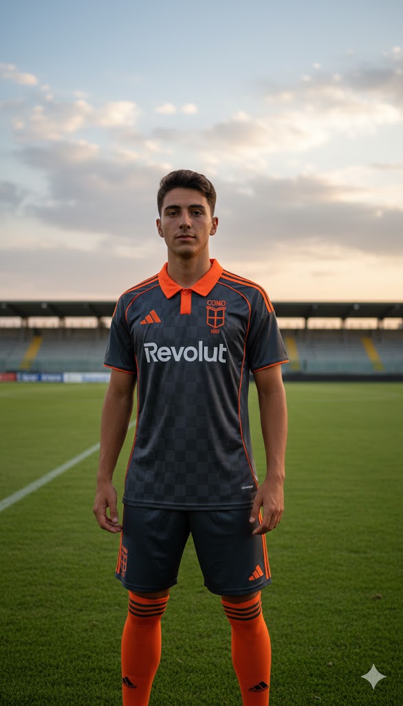 Maillot third Como FC 1907 2025-2026