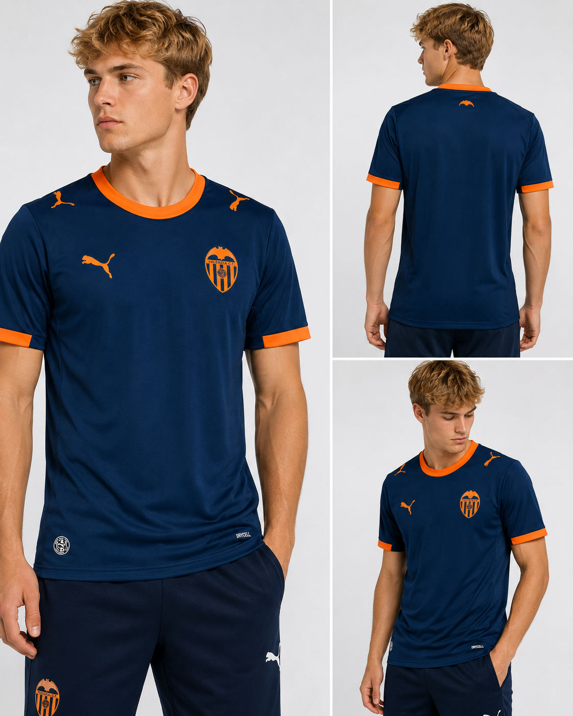 Maillot Valencia CF Extérieur 2026/2027 Bleu – Jersey Football Homme Puma DryCell Officiel