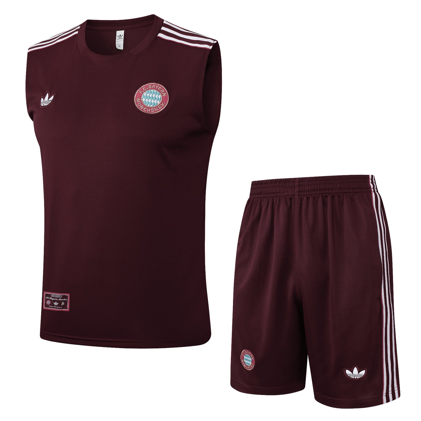 Ensemble bordeaux débardeur + short Bayern Munich 2025-2026