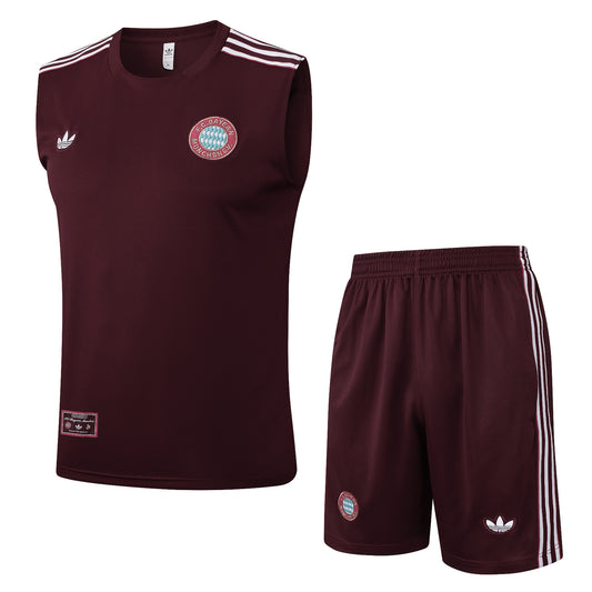 Ensemble bordeaux débardeur + short  Bayern Munich 2025-2026