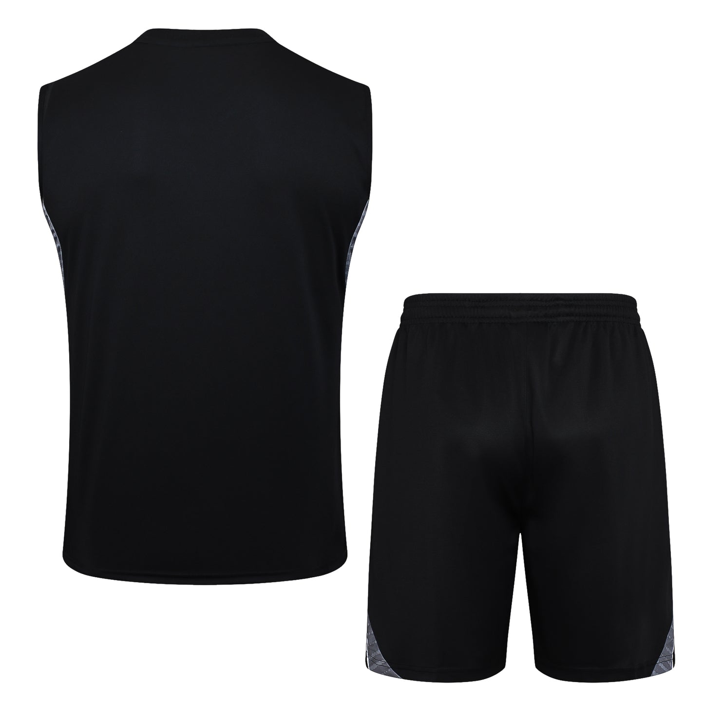 Ensemble débardeur + short noir Real Madrid 2025-2026
