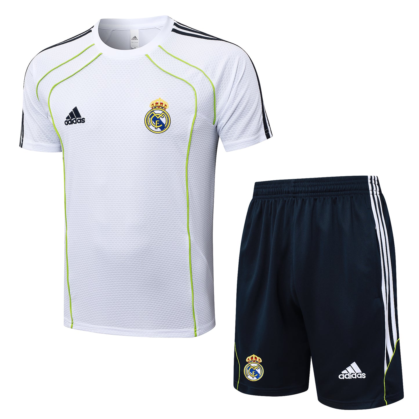 Ensemble T-shirt + short blanc Real Madrid 2025-2026