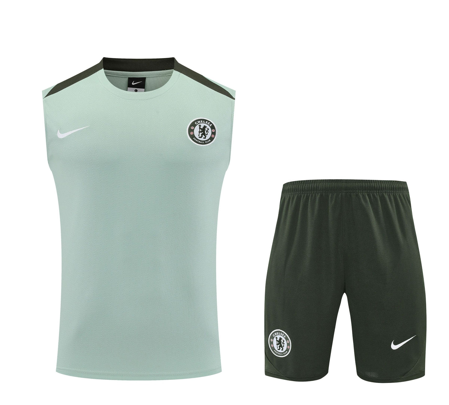 Ensemble vert pastel débardeur + short  Chelsea FC 2025-2026