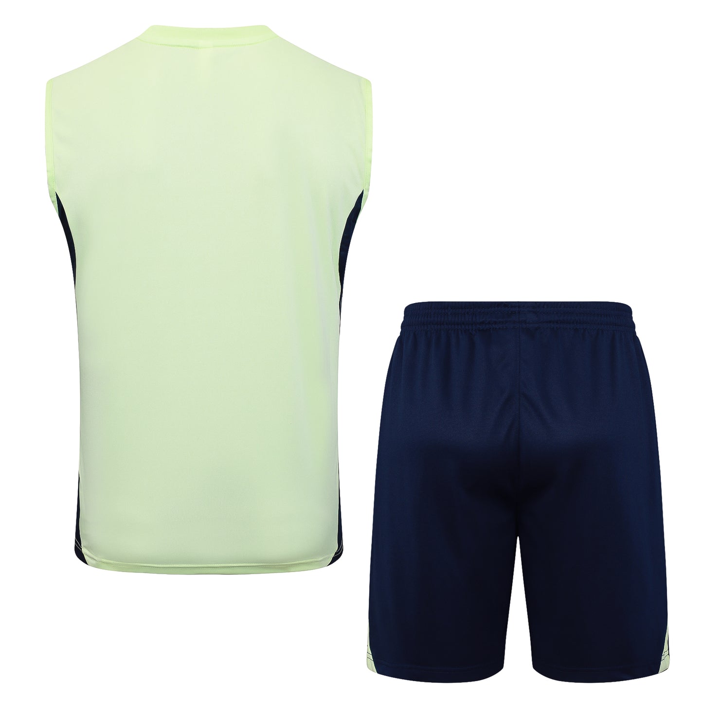 Ensemble débardeur + short vert pastel Real Madrid 2025-2026