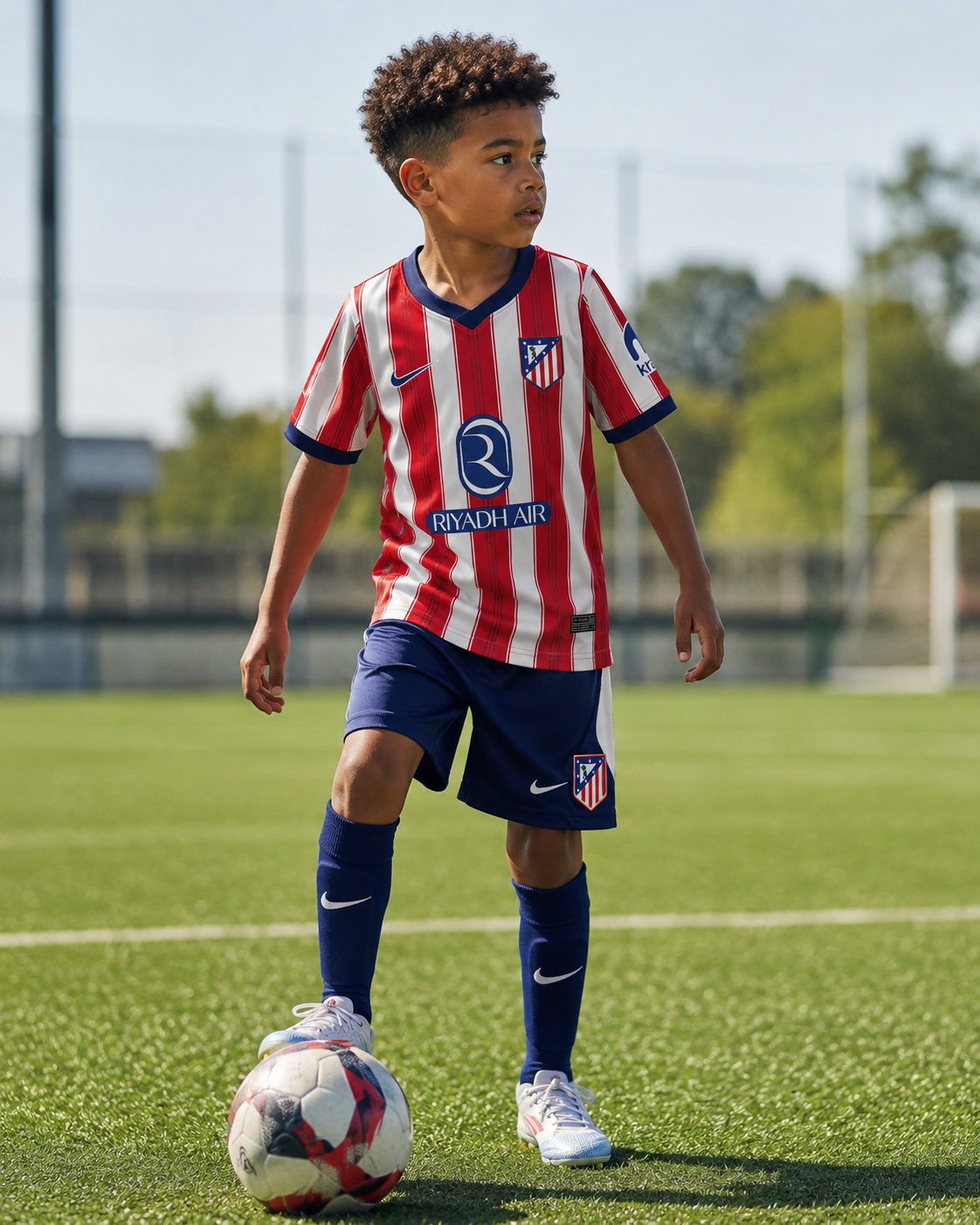 Maillot Atlético Madrid Domicile 2026-2027 Homme & enfant – Rouge et Blanc