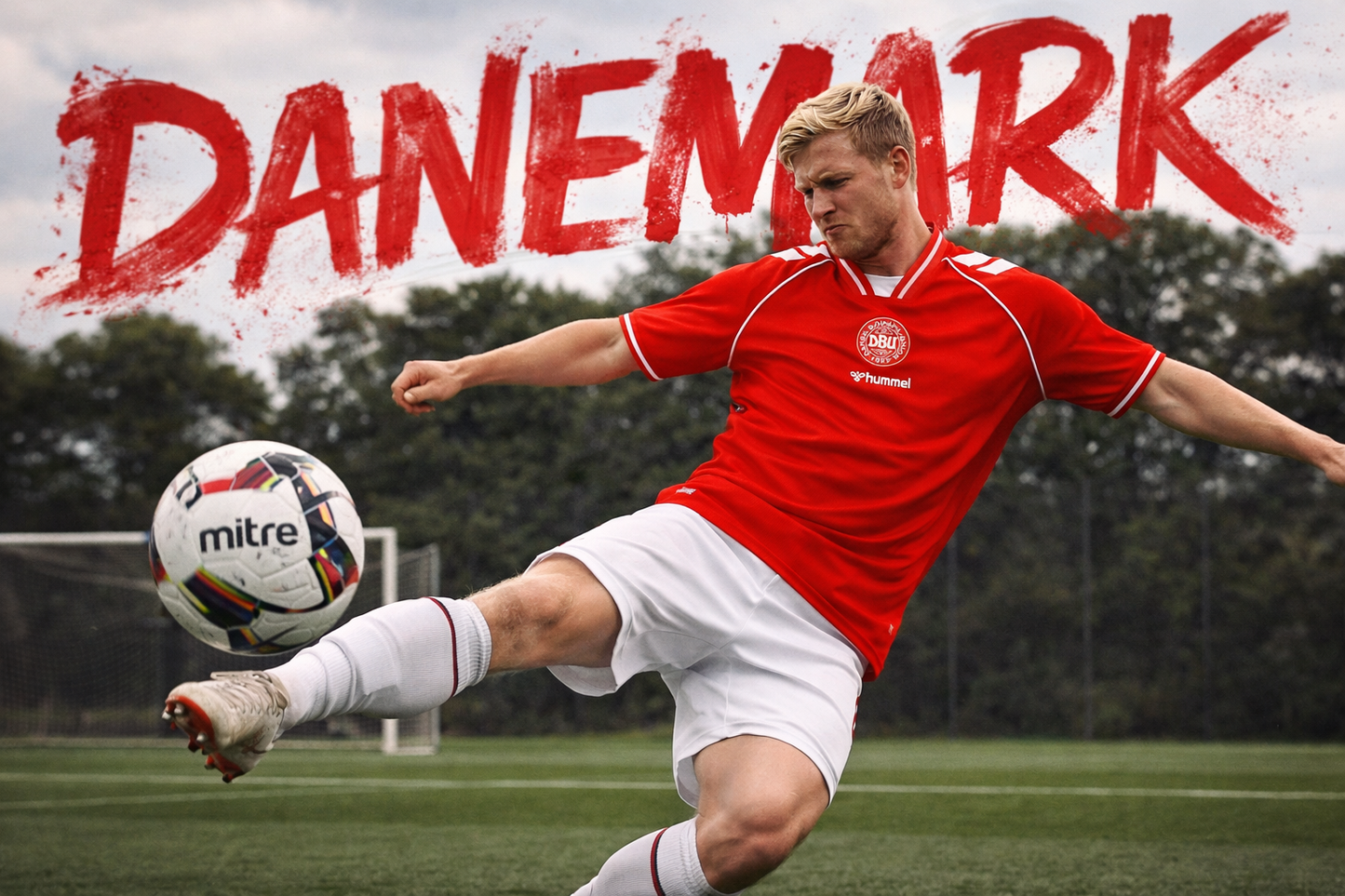 Maillot Domicile Danemark 🇩🇰 2026/2027 Rouge – Hummel Officiel | FIFAFOOT