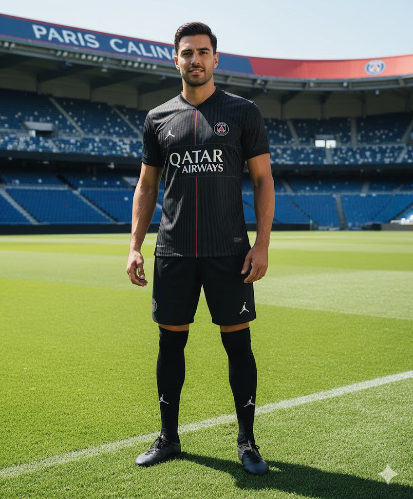 Maillot Fourth black Paris Saint Germain 2025-2026
