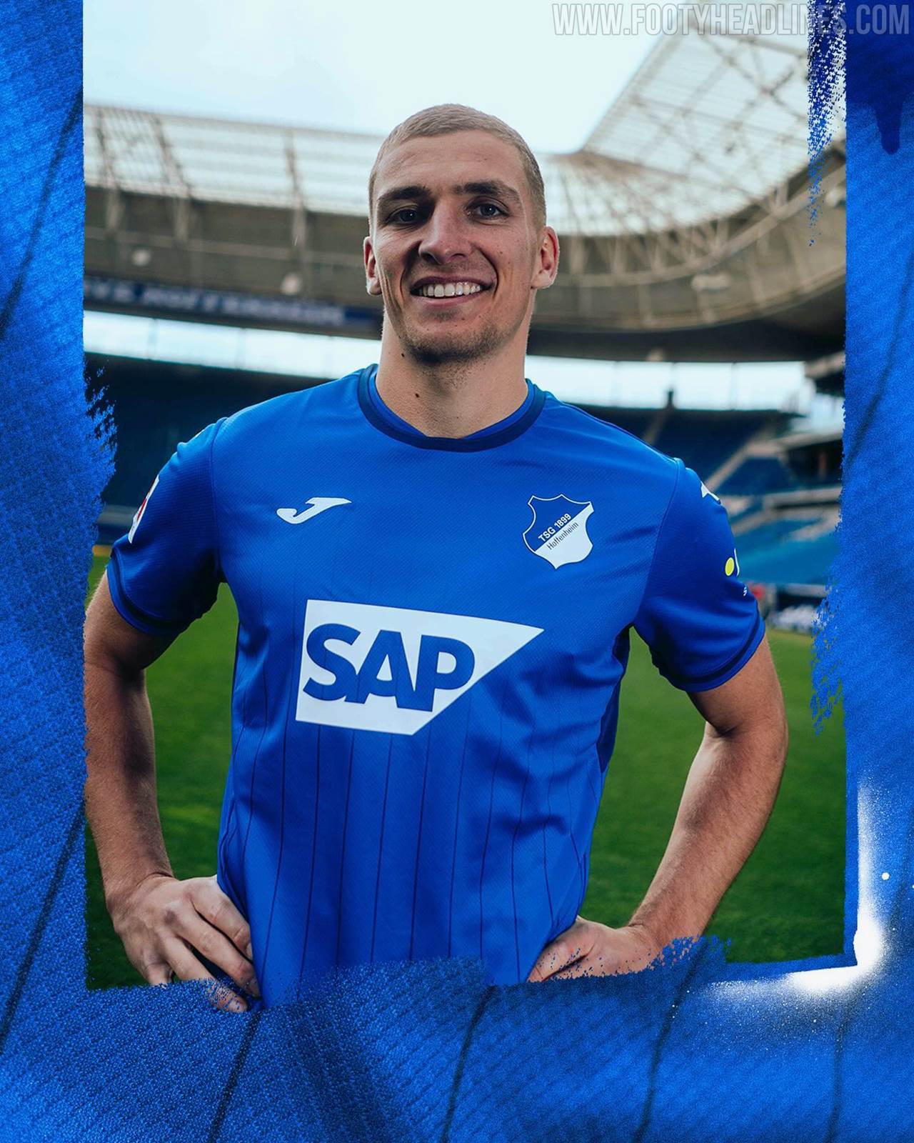 Maillot Domicile Hoffenheim 2024-2025
