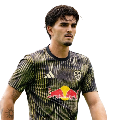 Maillot pré match Leeds United 2025-2026