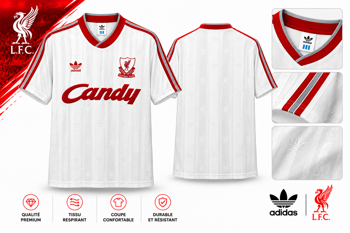 Maillot Liverpool third 1988-1989 — details