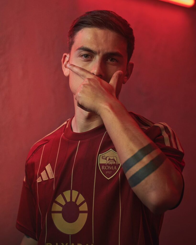 Maillot Domicile AS Roma 2024-2025