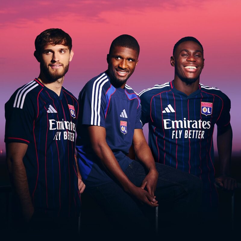 Maillot Extérieur Olympique Lyonnais 2025-2026