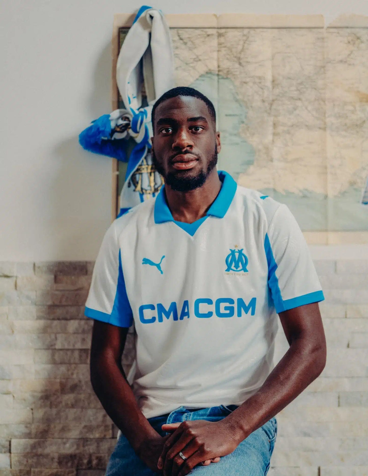 Maillot Domicile Olympique de Marseille 2025-2026