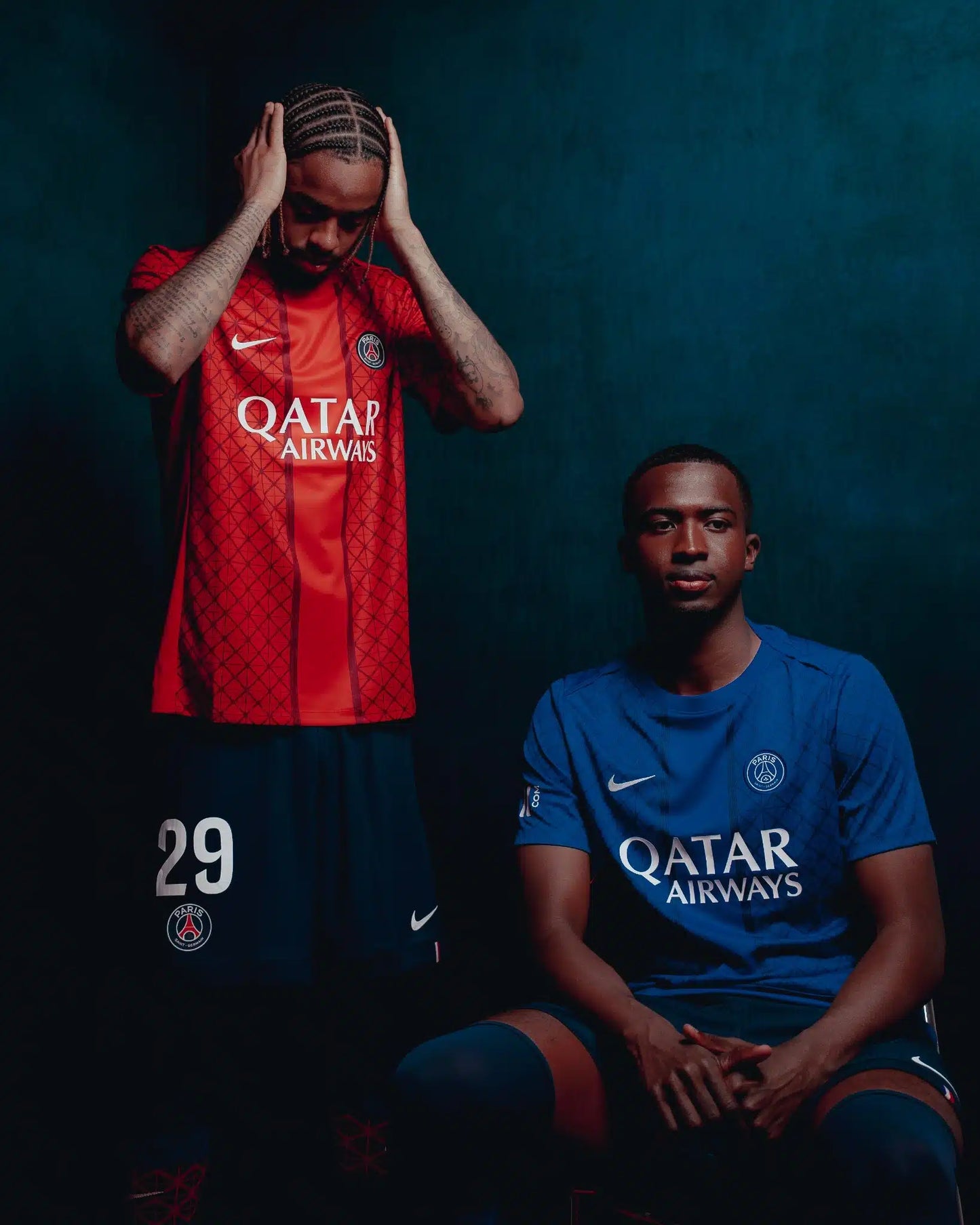 Maillot Pré-match bleu PSG 2025-2026