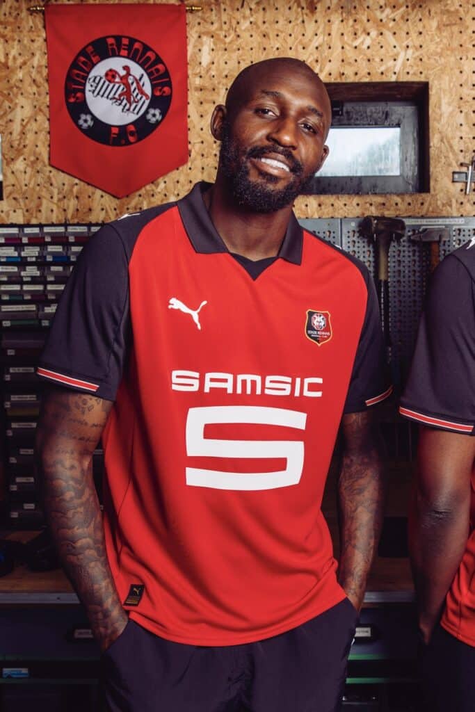 Maillot domicile Stade Rennais 2025-2026