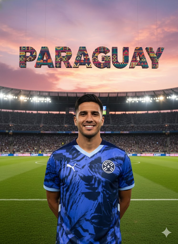 Maillot Extérieur Paraguay 2024-2025 🇵🇾