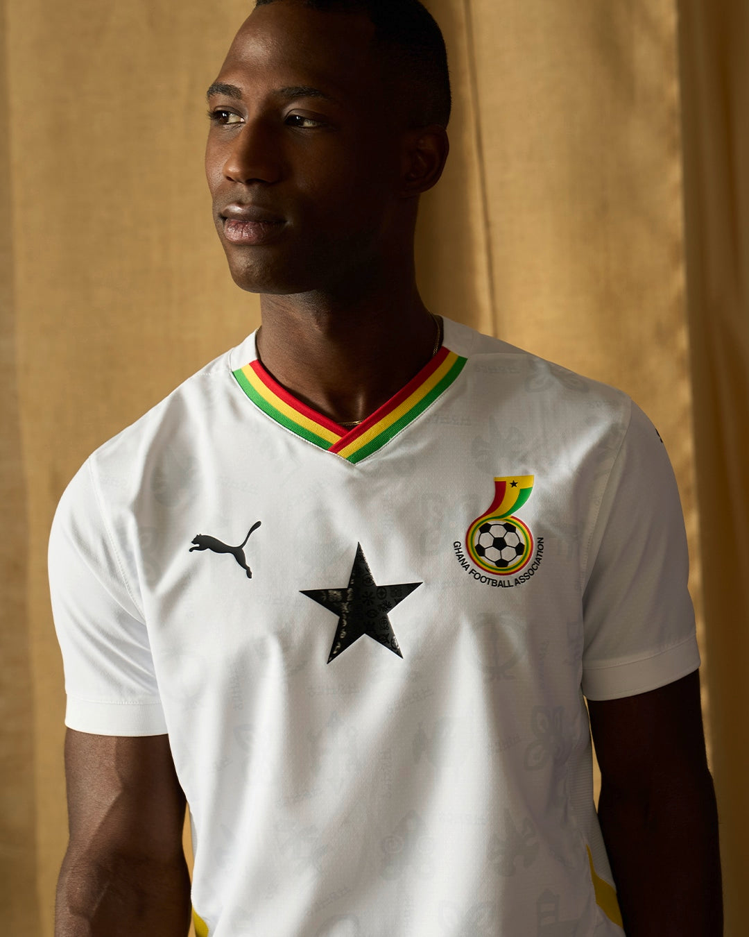Maillot Domicile Ghana 2024-2025