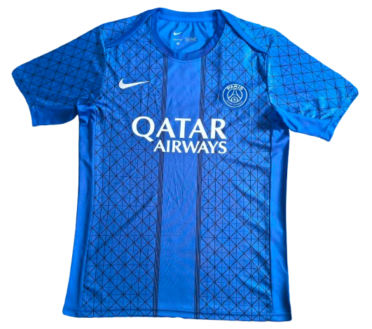 Maillot Pré-match bleu PSG 2025-2026