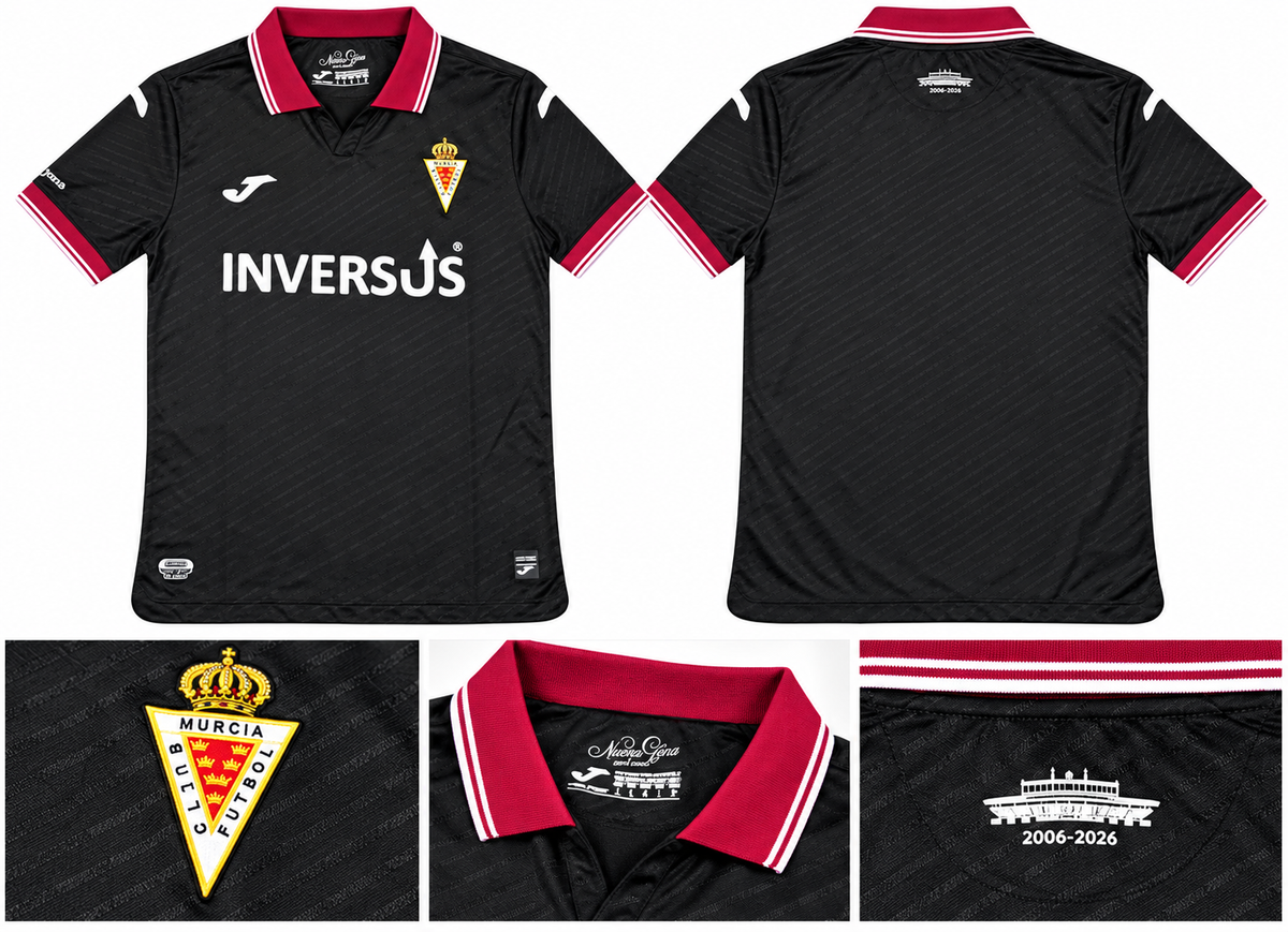 Maillot Real Murcia third 2026-2027, détails
